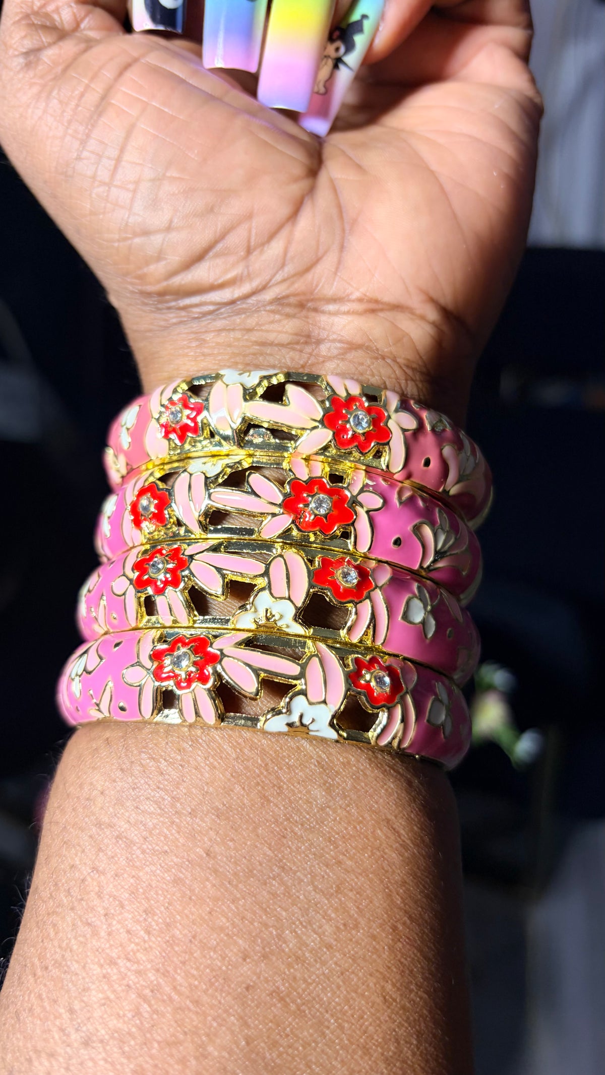 Flower Bangles