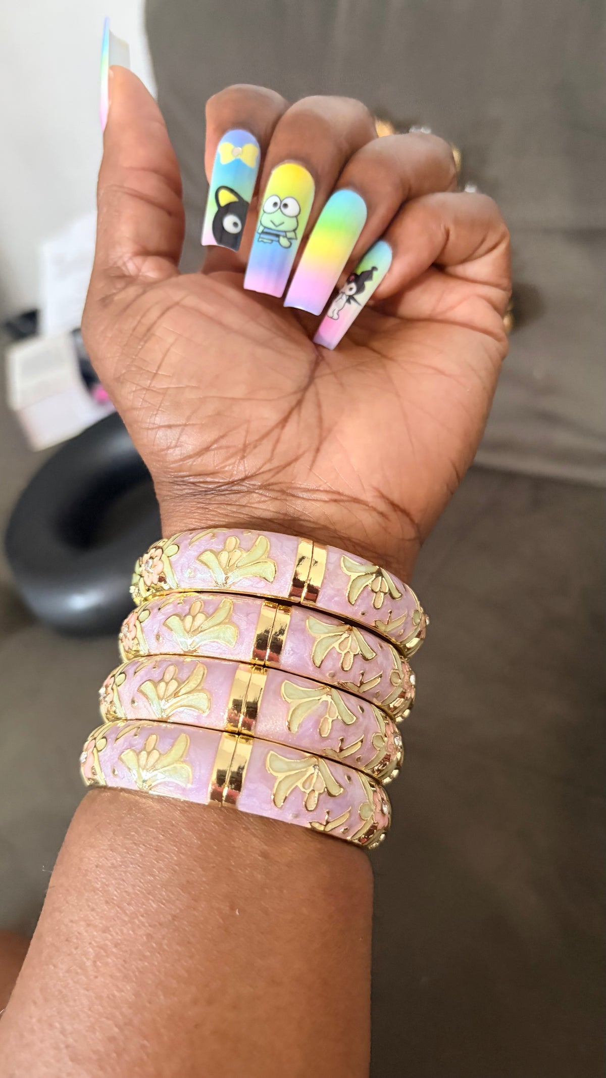 Flower Bangles