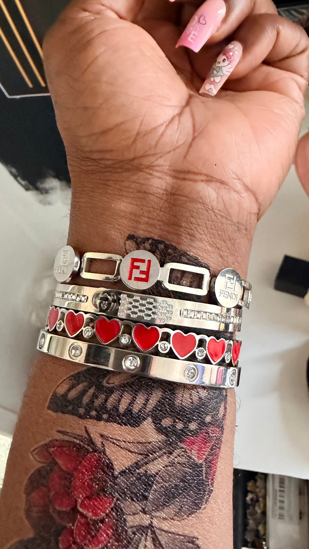 Red  Luxe set